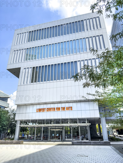 Lenfest Center For the Arts, building exterior, Columbia University, Manhattanville campus, 615 West 129th Street, West Harlem, Manhattan, New York City, New York, USA
