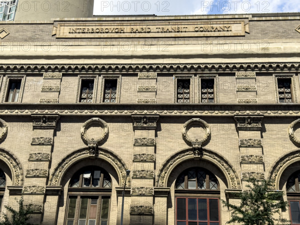 IRT Powerhouse, also known as the Interborough Rapid Transit Company Powerhouse, building exterior, 840 12th Avenue, Manhattan, New York City, New York, USA