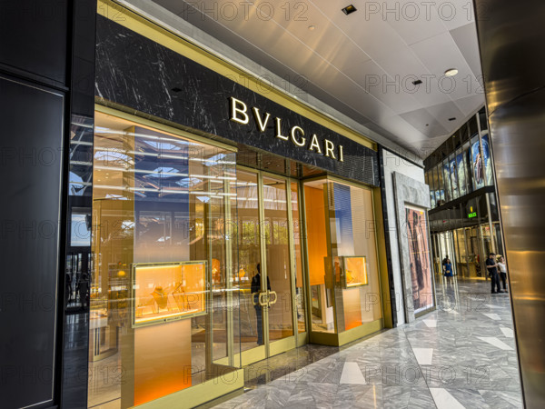 Bulgari retail store, exterior view, The Shops and Restaurants at Hudson Yards, 20 Hudson Yards, Hudson Yards, Manhattan, New York City, New York, USA