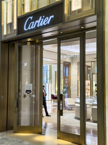 Cartier retail store, exterior view, The Shops and Restaurants at Hudson Yards, 20 Hudson Yards, Hudson Yards, Manhattan, New York City, New York, USA