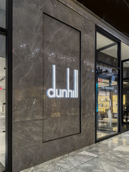 Dunhill retail store, exterior view, The Shops and Restaurants at Hudson Yards, 20 Hudson Yards, Hudson Yards, Manhattan, New York City, New York, USA