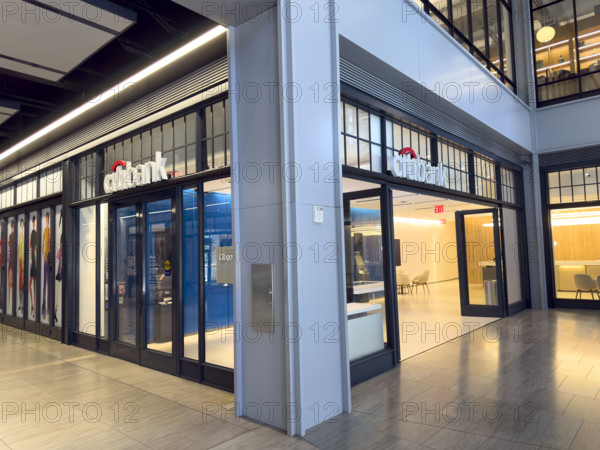 Citibank retail bank, Moynihan Train Hall, Pennsylvania Station, Manhattan, New York City, New York, USA