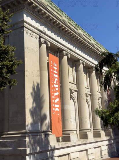 Boricua College, building exterior, 3755 Broadway, Audubon Terrace, Washington Heights, Manhattan, New York City, New York, USA