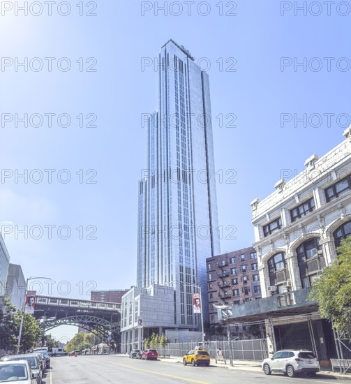 34-story residential tower, Columbia University, Manhattanville Campus, 600 West 125th Street, West Harlem, New York City, New York, USA