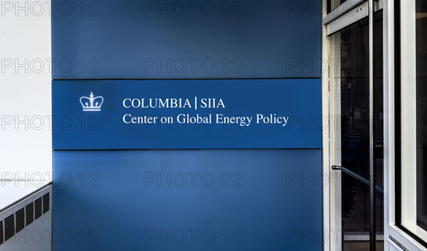 Columbia University, Center on Global Energy Policy, building exterior, 1255 Amsterdam Avenue, Morningside Heights, Manhattan, New York City, New York, USA