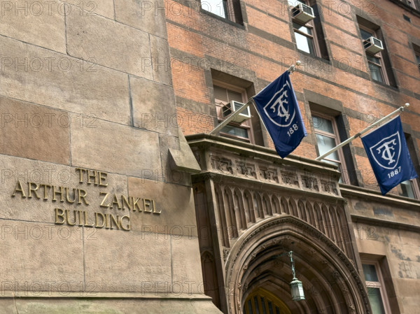 Arthur Zankel Hall, Teachers College, Columbia University, building exterior, 525 West 120th Street, Morningside Heights, Manhattan, New York City, New York, USA