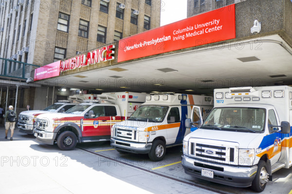 Columbia University Irving Medical Center, emergency entrance, 622 West 168th Street, Washington Heights, Manhattan, New York City, New York, USA