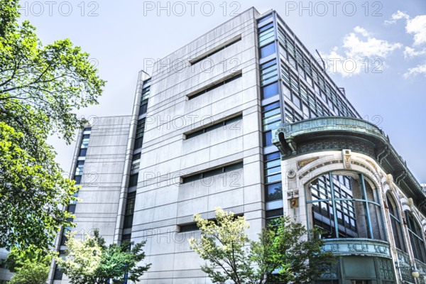 Mary Woodard Lasker Biomedical Research Building, building exterior, New York-Presbyterian Hospital/Columbia University Irving Medical Center, 3960 Broadway, Washington Heights, Manhattan, New York City, New York, USA
