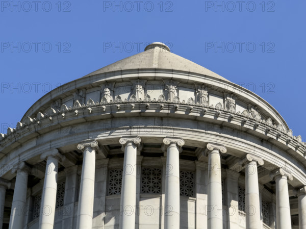 General Grant National Memorial, building exterior detail, Riverside Drive, Morningside Heights, Manhattan, New York City, New York, USA