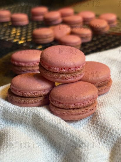 Homemade macaroon cookies
