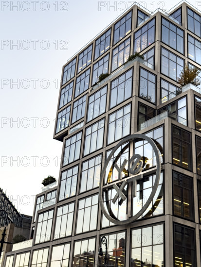 YEXT corporate headquarters, building exterior, low angle view, 61 Ninth Avenue, Chelsea, New York City, New York, USA