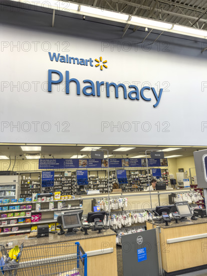 Walmart Pharmacy, Boca Raton, Florida, USA