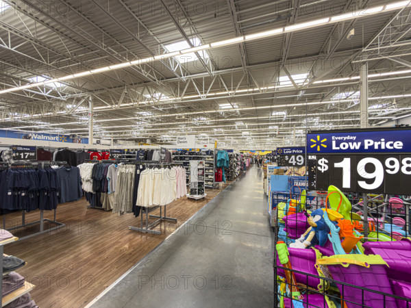 Walmart, interior view, Boca Raton, Florida, USA