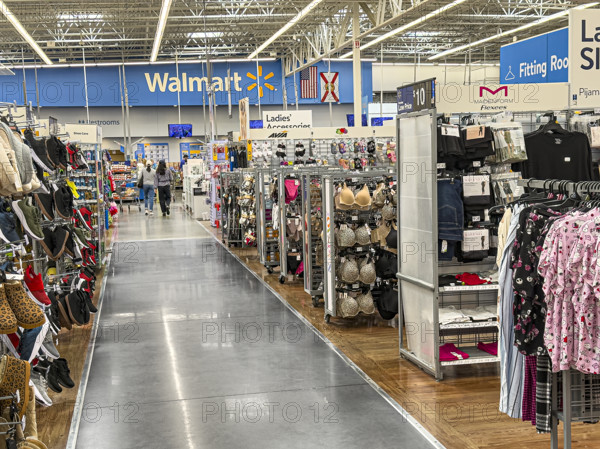 Walmart, interior view, Boca Raton, Florida, USA