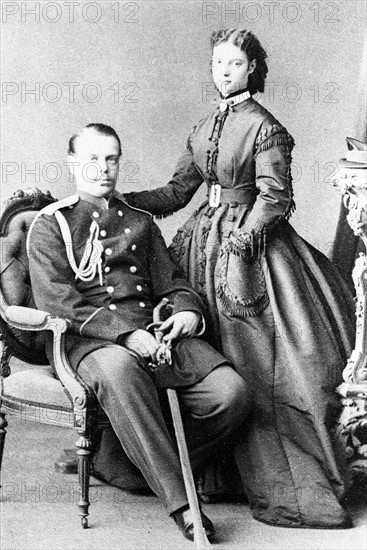 Alexandre III et Marie Féodorovna