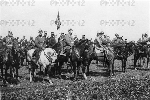 Constantine, King of Greece and Wiilhelm II, Kaiser of Germany