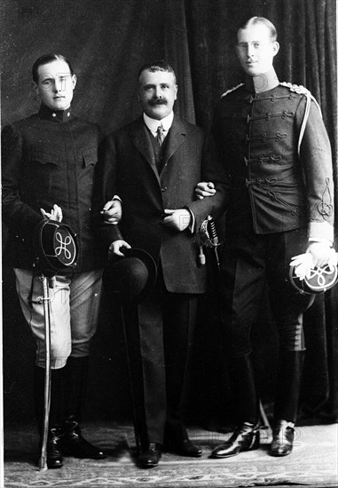 Prince Andrew of Greece, Stuker, Prince Christopher of Greece