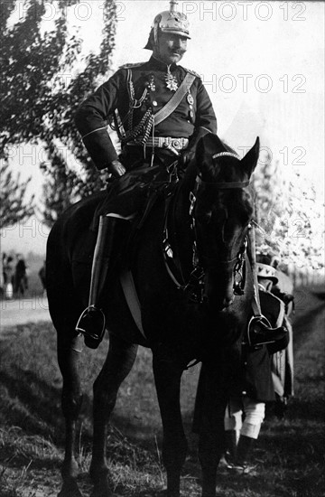 L'Empereur Guillaume II d'Allemagne