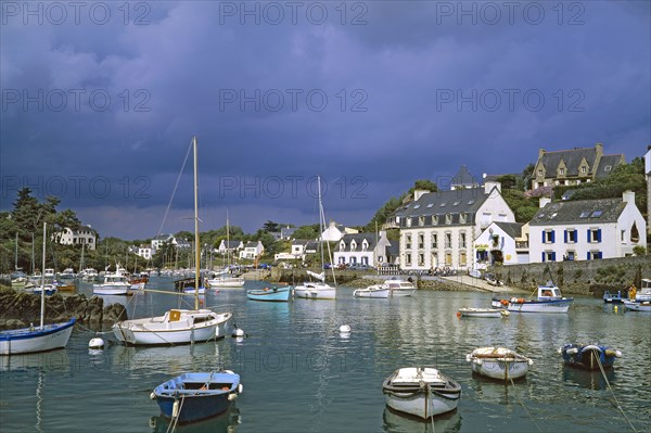 Clohars-Carnoët, port de Doëlan, Finistère