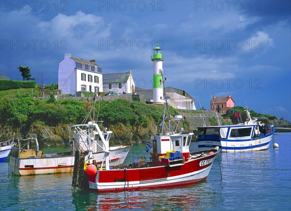 Clohars-Carnoët, port de Doëlan, Finistère