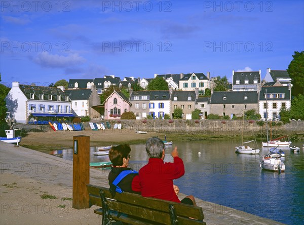 Combrit, port de Sainte-Marine, Finistère