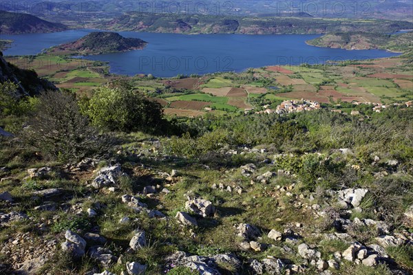 Le lac du Salagou, Hérault