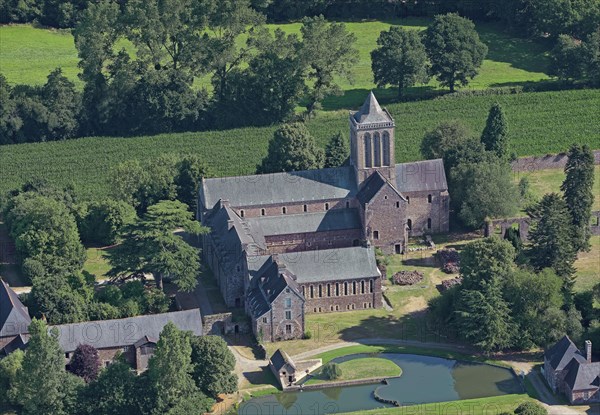 La Lucerne Abbey, Manche