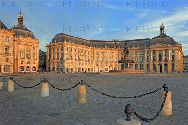 Bordeaux, Place de la Bourse, Gironde