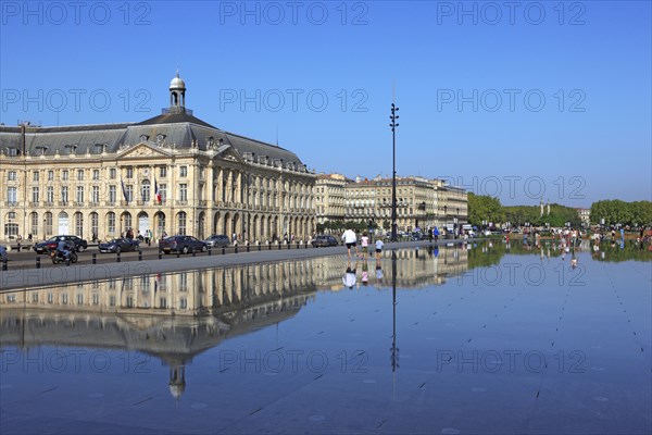 Bordeaux, Place de la Bourse, Gironde