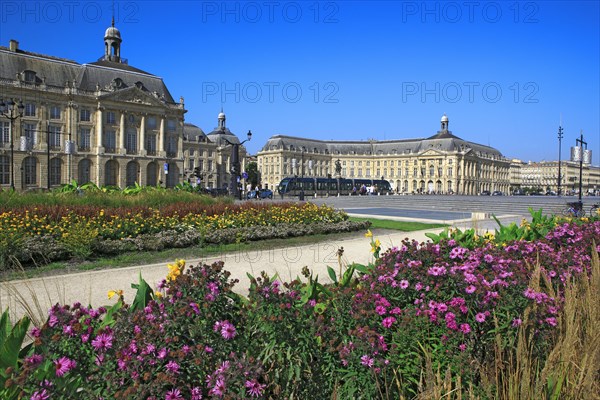 Bordeaux, Place de la Bourse, Gironde