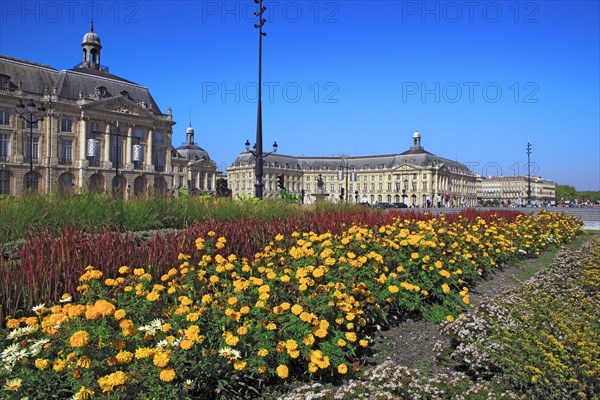 Bordeaux, Place de la Bourse, Gironde