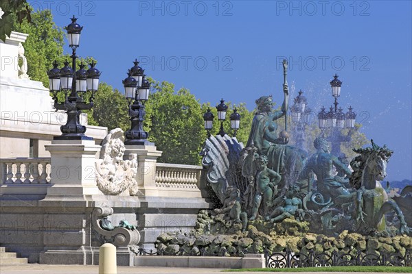 Bordeaux, Place des Quinconces, Gironde