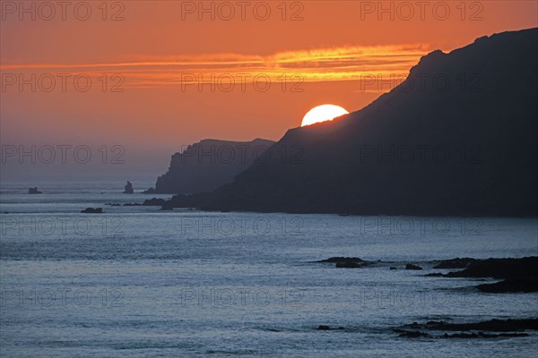 Coucher de soleil, Cotentin