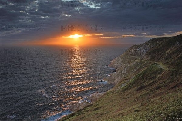 Coucher de soleil, Cotentin