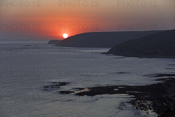 Sunset, Cotentin