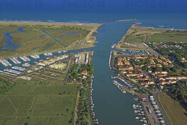 Port des Cabanes de Fleury d'Aude, Aude