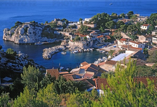 Le Rove, la calanque de Niolon, Bouches-du-Rhône