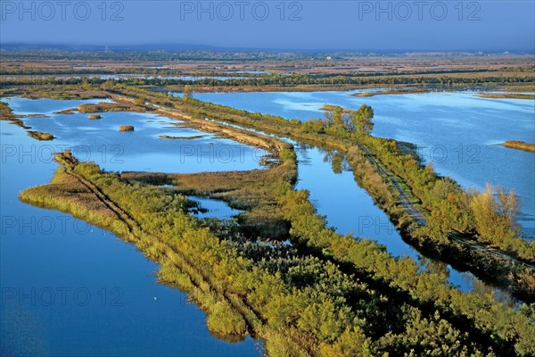 Paysage de Camargue, Bouches-du-Rhône