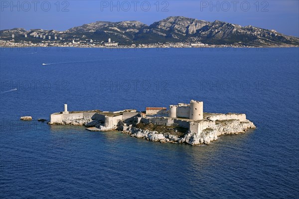 Marseille, le Château d'If, Bouches-du-Rhône