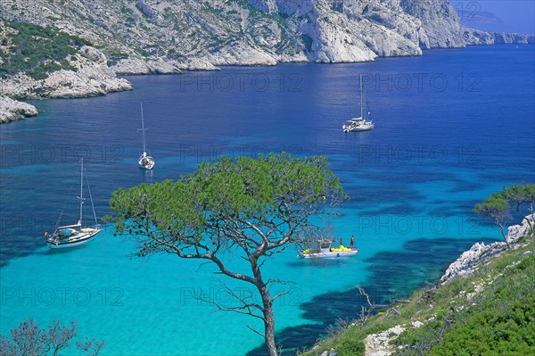 Marseille, la calanque de Sormiou, Bouches-du-Rhône