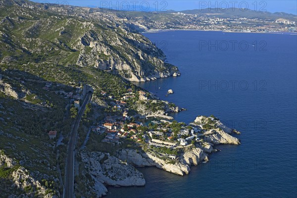 Le Rove, la calanque de Niolon, Bouches-du-Rhône