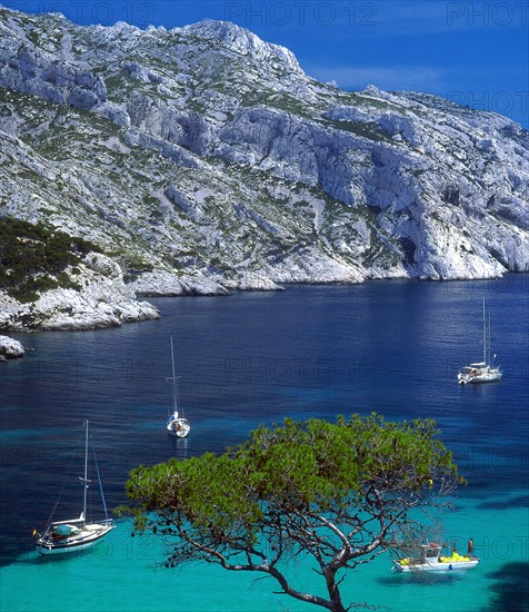 Marseille, the Sormiou cove, Bouches-du-Rhône