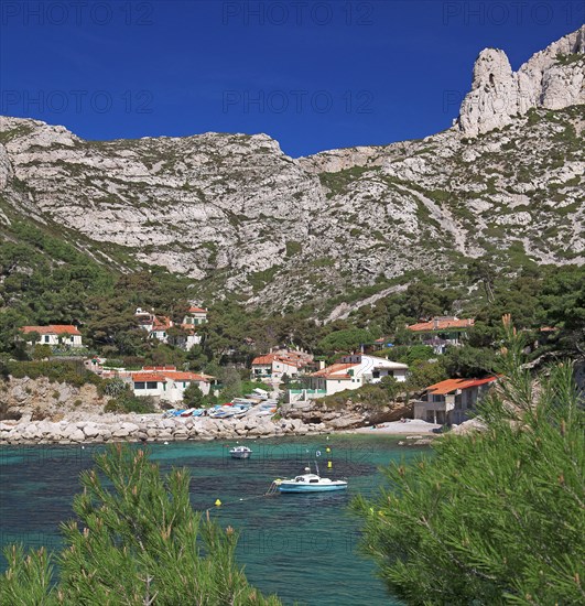 Marseille, la calanque de Sormiou, Bouches-du-Rhône