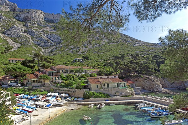 Marseille, la calanque de Sormiou, Bouches-du-Rhône