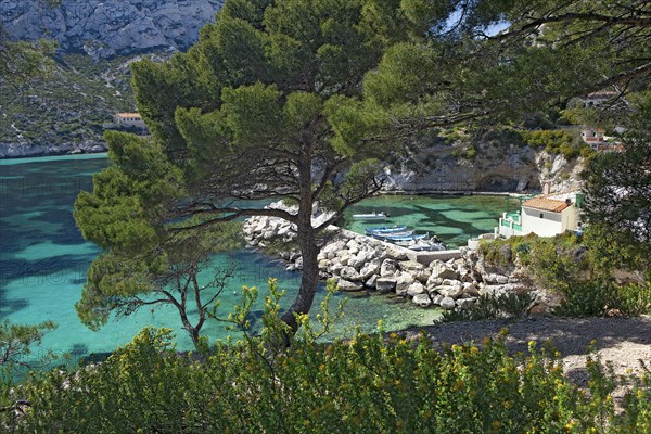 Marseille, la calanque de Sormiou, Bouches-du-Rhône