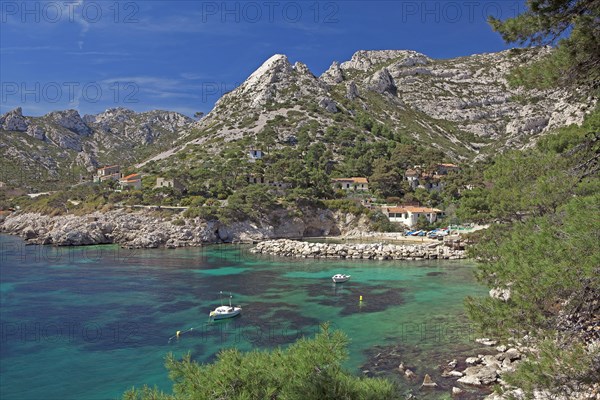 Marseille, the Sormiou cove, Bouches-du-Rhône