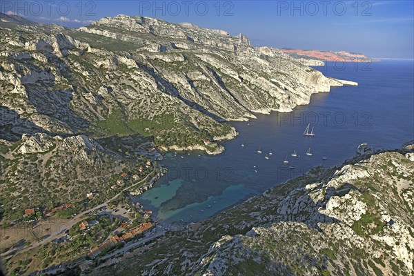 Marseille, la calanque de Sormiou, Bouches-du-Rhône