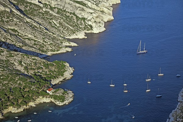 Marseille, the Sormiou cove, Bouches-du-Rhône