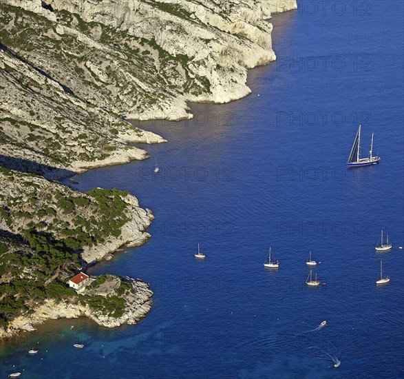 Marseille, the Sormiou cove, Bouches-du-Rhône