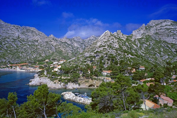 Marseille, the Sormiou cove, Bouches-du-Rhône